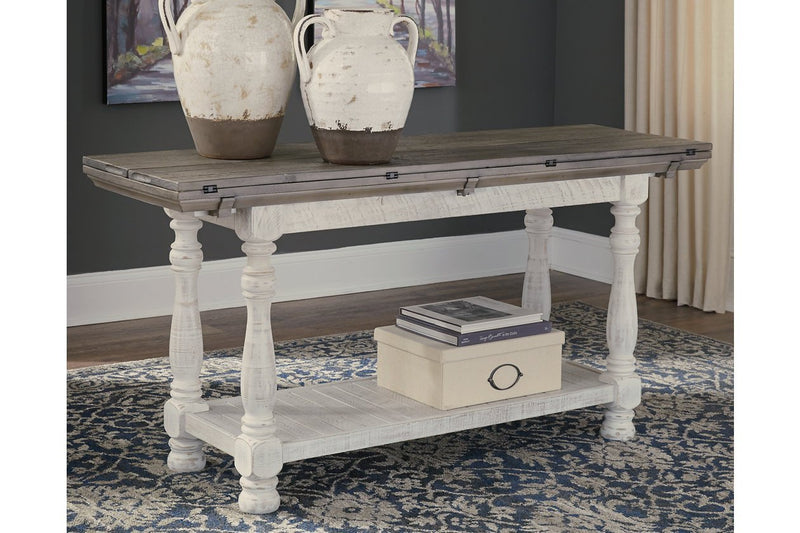 Havalance Gray/White Sofa/Console Table - DMV FurnitureSofa Table