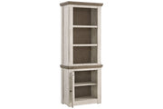 Havalance Two - tone Left Pier Cabinet - DMV FurniturePier Cabinet