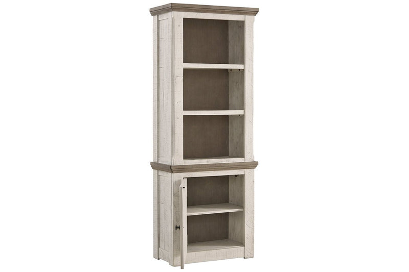 Havalance Two - tone Left Pier Cabinet - DMV FurniturePier Cabinet