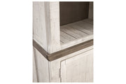Havalance Two - tone Left Pier Cabinet - DMV FurniturePier Cabinet