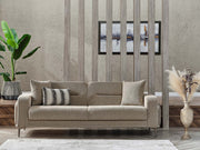 Havana Convertible Loveseat in Light Grey - 200-SER-HAV-PINAR21-2