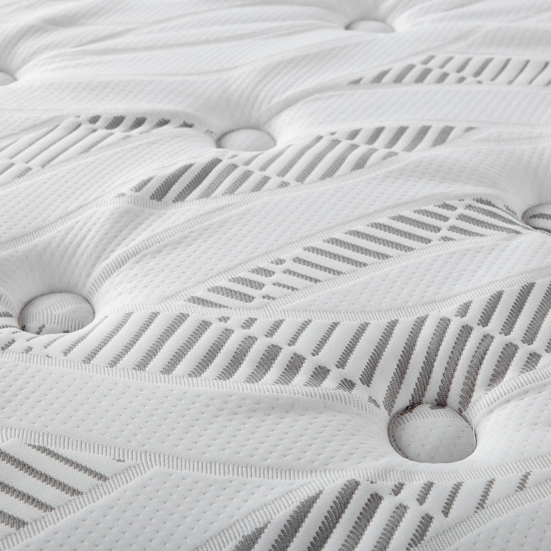 Hayes 11-inch Eastern King Pillow Top Foam Hybrid Mattress - 350362KE