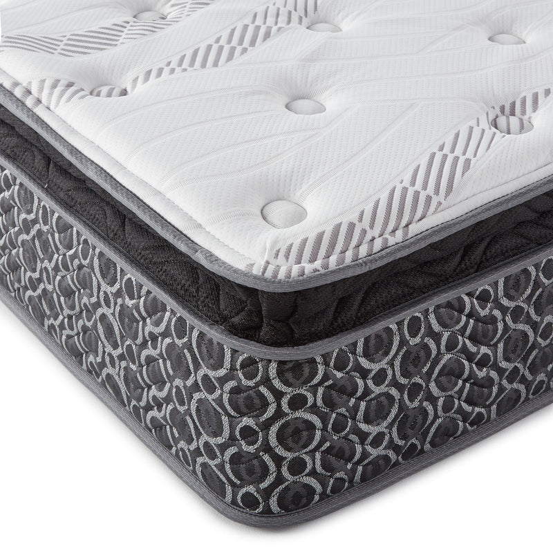 Hayes 11-inch Queen Pillow Top Memory Foam Hybrid Mattress - 350362Q