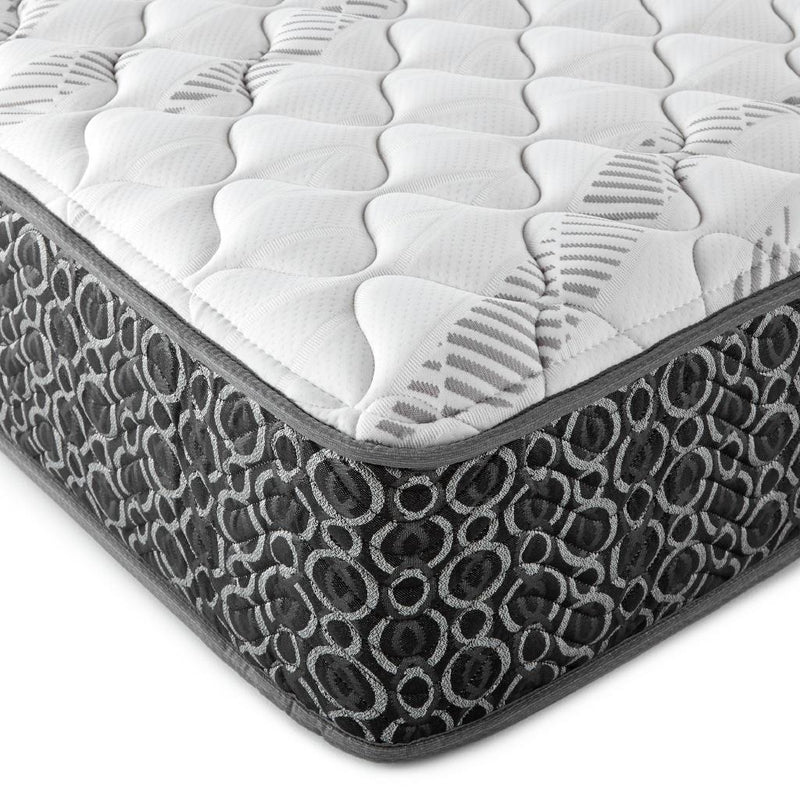 Hayes Queen Firm Tight Top Hybrid Mattress White - 350170Q