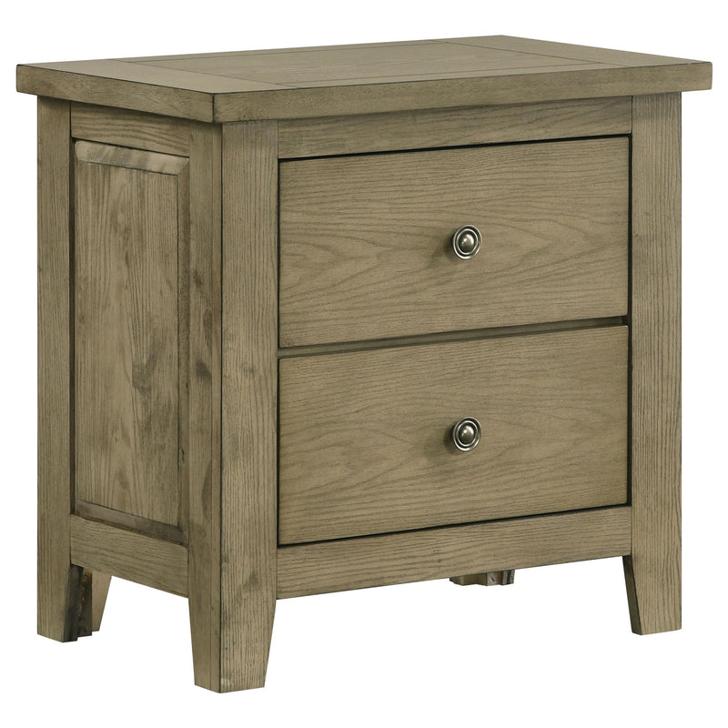 Hazlewood 4-piece Queen Bedroom Set Vineyard Oak - 207531Q-S4