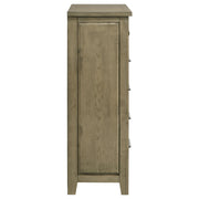 Hazlewood 5-drawer Bedroom Chest of Drawers Vineyard Oak - 207535