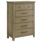 Hazlewood 5-piece Eastern King Bedroom Set Vineyard Oak - 207531KE-S5
