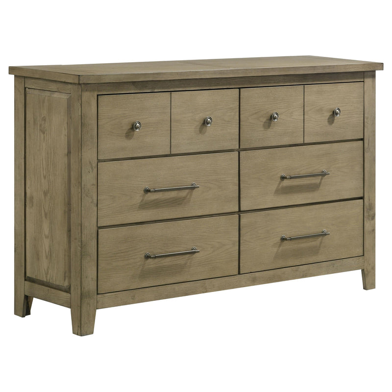 Hazlewood 5-piece Eastern King Bedroom Set Vineyard Oak - 207531KE-S5