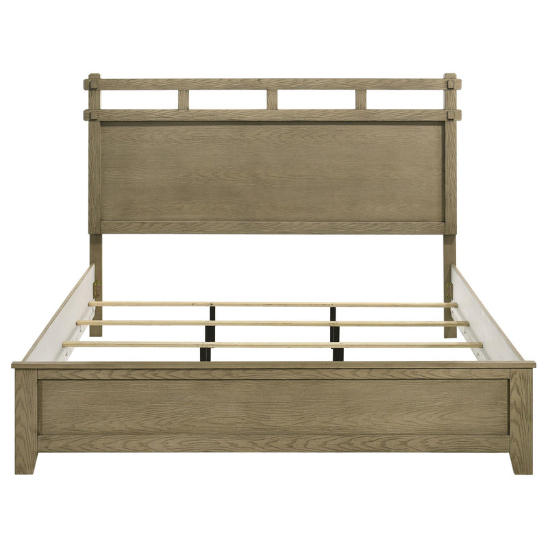 Hazlewood 61-inch Eastern King Panel Bed Vineyard Oak - 207531KE