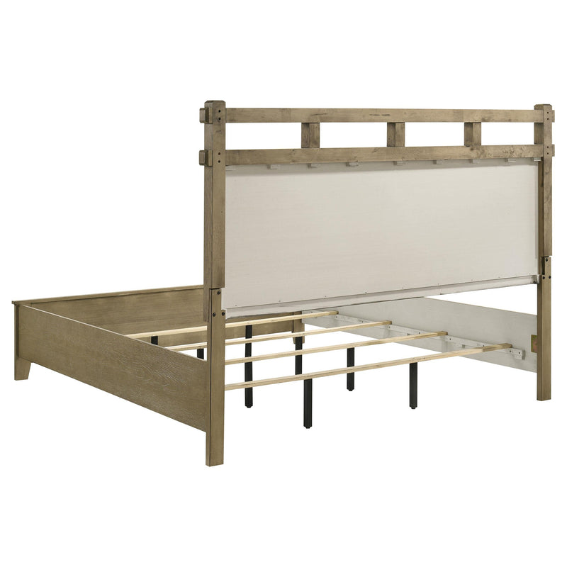 Hazlewood 61-inch Eastern King Panel Bed Vineyard Oak - 207531KE