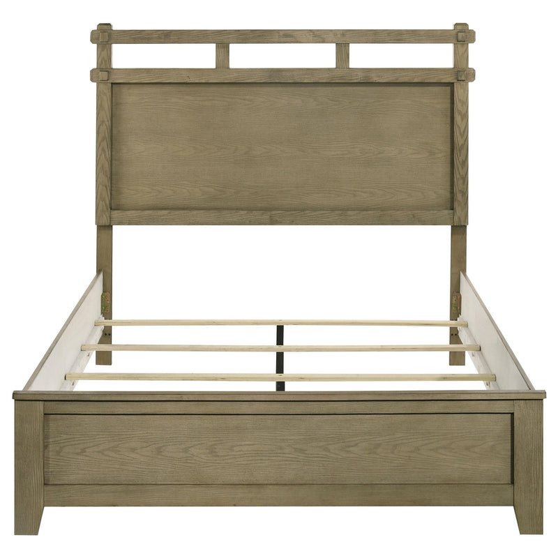 Hazlewood 61-inch Queen Panel Bed Vineyard Oak - 207531Q