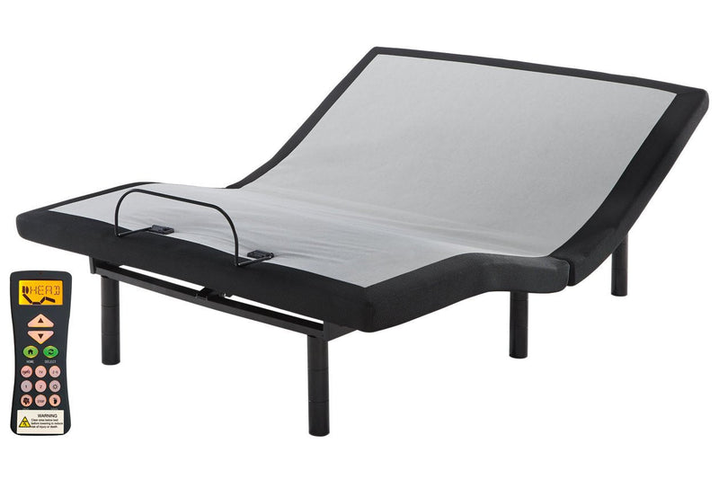 Head - Foot Model Best Black California King Adjustable Base - DMV FurnitureFoundation