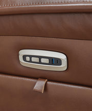 Healy Pier Chocolate Power Recliner - U1120413