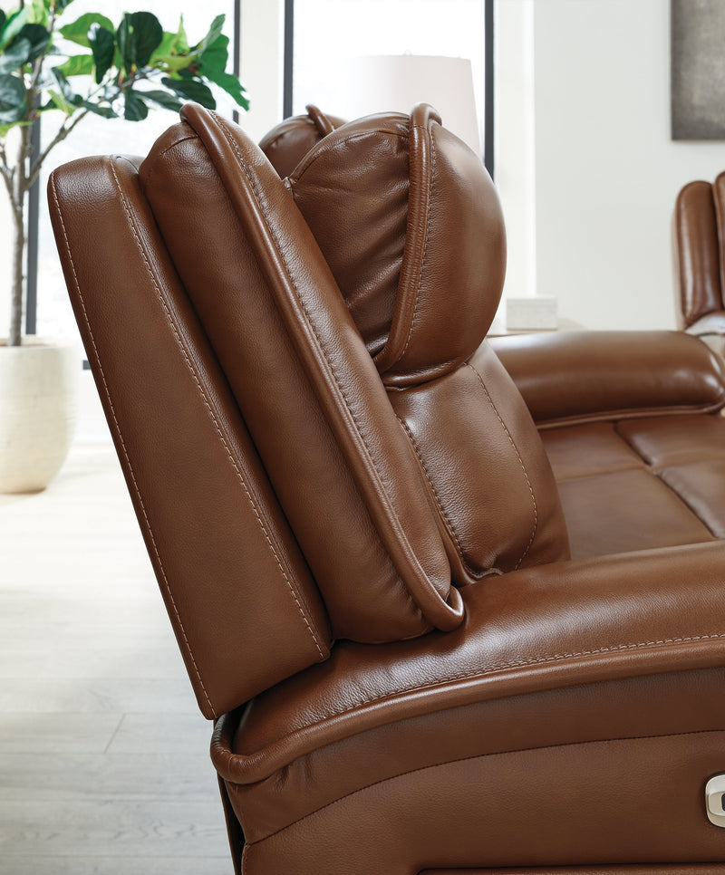 Healy Pier Chocolate Power Reclining Sofa