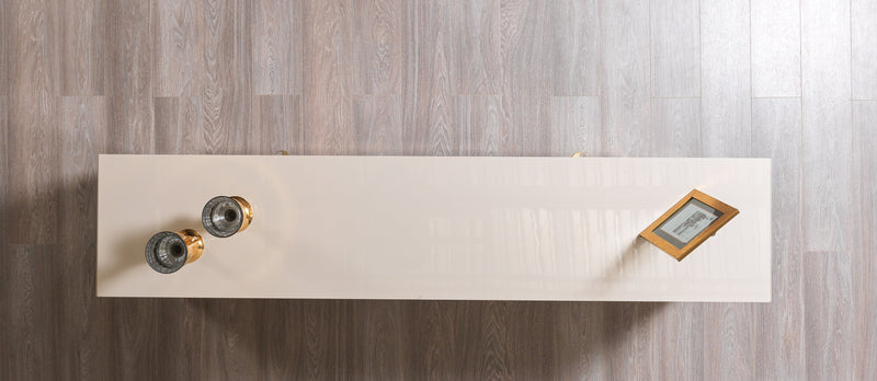 Helena Ivory Dining Server - DMV FurnitureServer