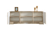 Helena Ivory Dining Server - DMV FurnitureServer