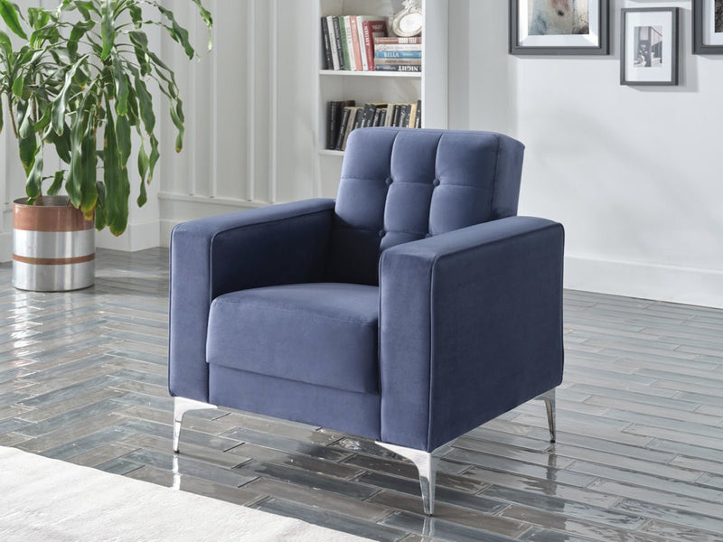 Hemera 32.3" Wide Square Armchair - Accent Chairs