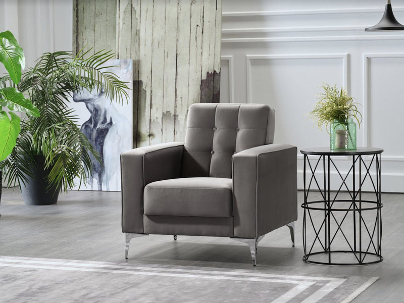 Hemera 32.3" Wide Square Armchair - Accent Chairs