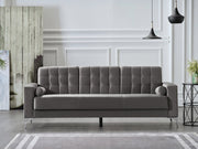 Hemera 88.6" Wide Tufted Convertible Sofa - Sofas