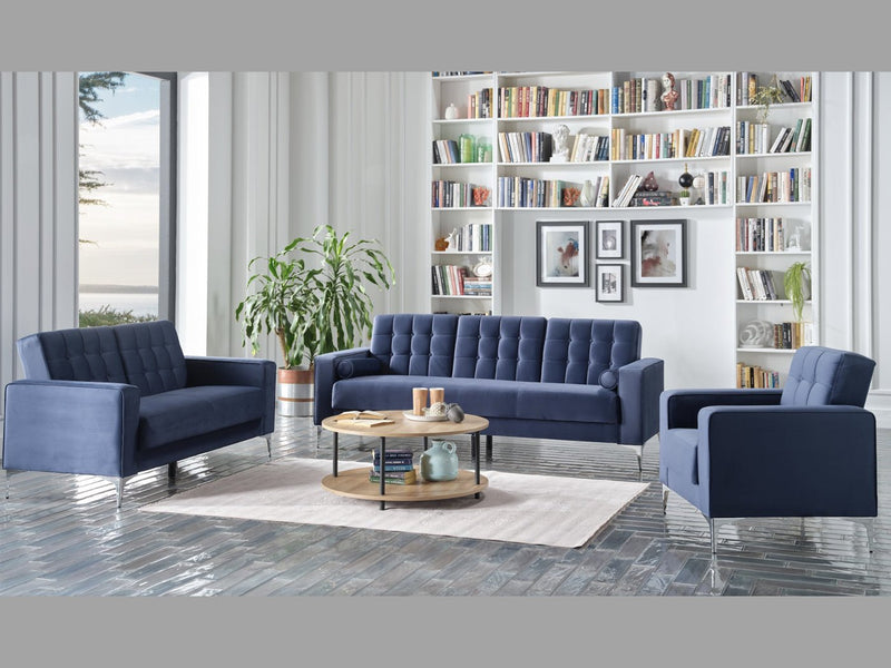 Hemera 88.6" Wide Tufted Convertible Sofa - Sofas