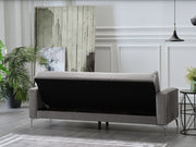 Hemera 88.6" Wide Tufted Convertible Sofa - Sofas