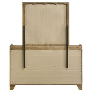 Henderson 6-drawer Bedroom Dresser with Mirror Medium Oak - 222973M