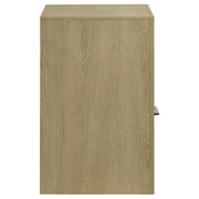 Hendricks 1-drawer Nightstand Bedside Table with Cubby Light Oak - 222652