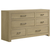 Hendricks 4-piece Queen Bedroom Set Light Oak - 222650Q-S4