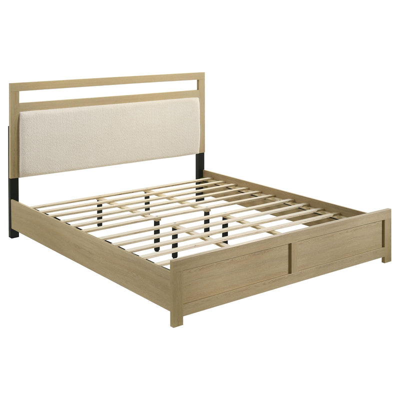 Hendricks 5-piece California King Bedroom Set Light Oak - 222651KW-S5