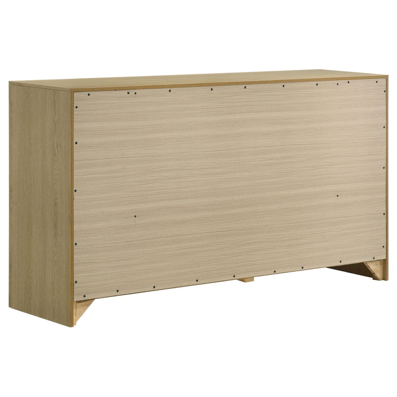 Hendricks 5-piece Queen Bedroom Set Light Oak - 222650Q-S5