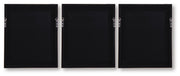 Hendridge Taupe/White Wall Art (Set of 3) - A8000486