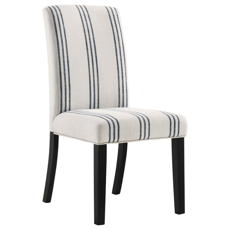 Herran Upholstered Dining Side Chair Beige (Set of 2) - 121782