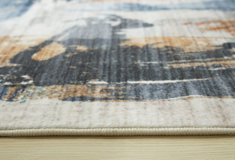 Hessland Multi Washable Large Rug - R407051