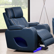 Hialeah Blue Sofa & Loveseat & Chair - HIALEAH-BL-SLC
