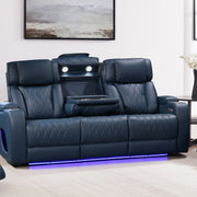 Hialeah Blue Sofa & Loveseat - HIALEAH-BL-SLS