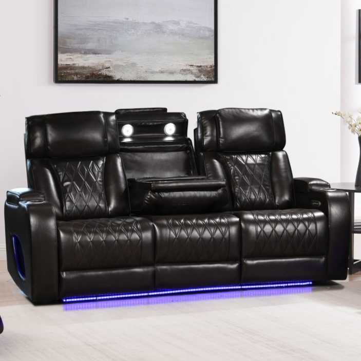 Hialeah Brown Sofa & Loveseat & Chair - HIALEAH-BN-SLC