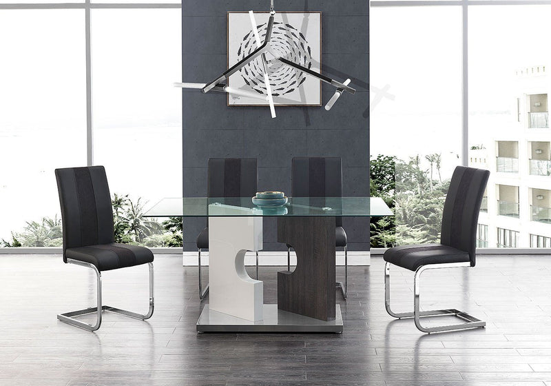 Hialeah Grey Dining Room Set - DMV FurnitureDining Room Set