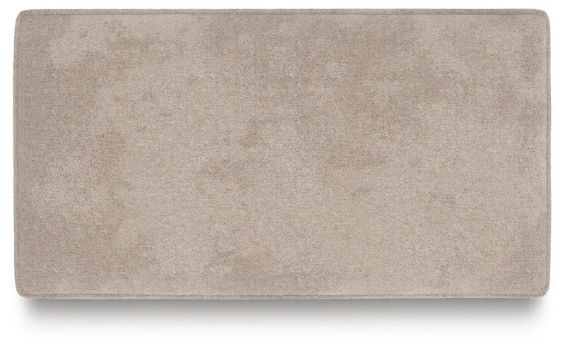 High Profile Taupe Ottoman - 5990214