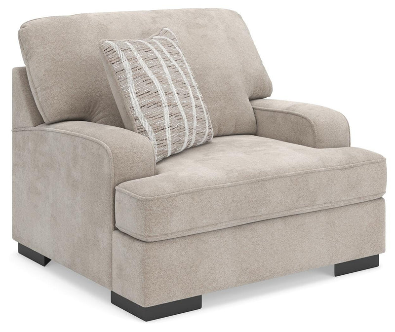 High Profile Taupe Oversized Chair - 5990223