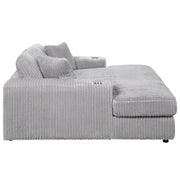 Hilde Chaise w/2 Pillows - LV03681