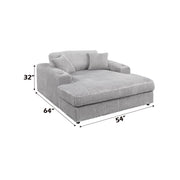 Hilde Chaise w/2 Pillows - LV03681