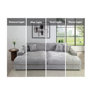 Hilde Sectional Sofa w/4 Pillows - LV03680