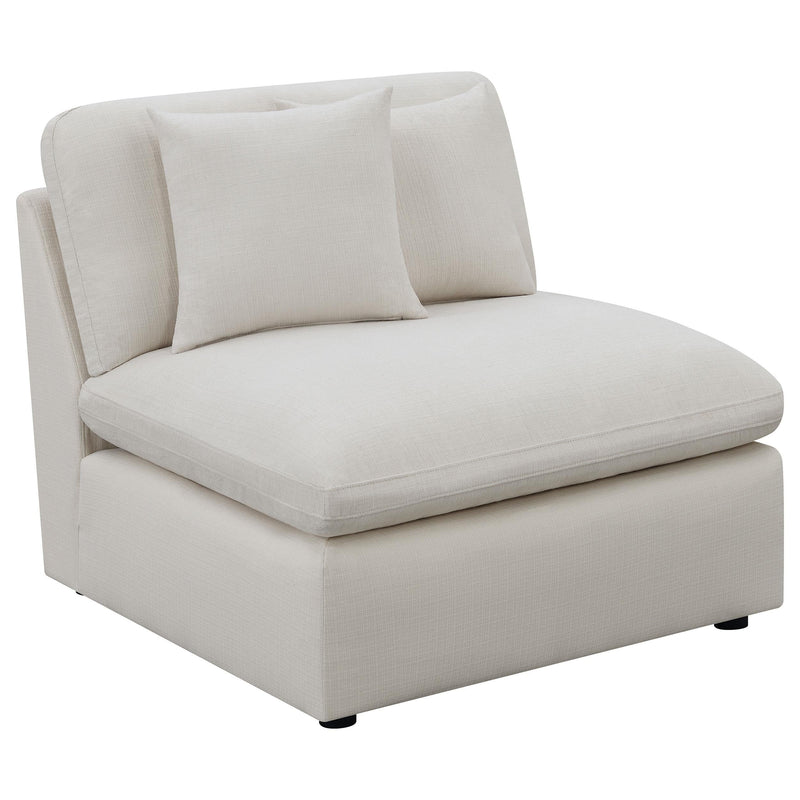 Hobson 5-piece Upholstered Modular Sectional Sofa Ivory - 551451-SETA