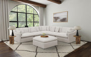 Hobson Upholstered Armless Chair Ivory - 551451
