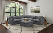Hobson Upholstered RAF Chair Charcoal - 551458RAF