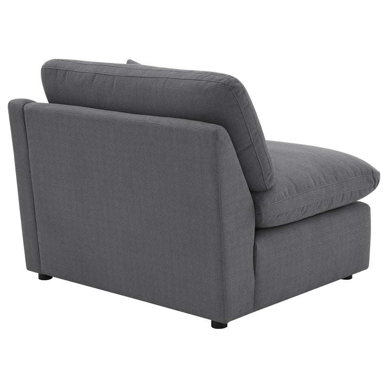 Hobson Upholstered RAF Chair Charcoal - 551458RAF
