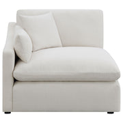 Hobson Upholstered RAF Chair Ivory - 551454RAF