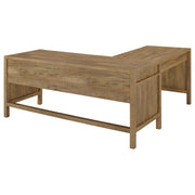 Hogan 1-drawer Lift Top L-shape Computer Writing Desk Mango - 800789