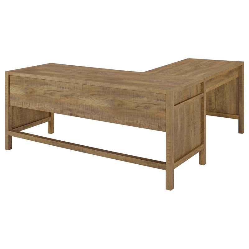 Hogan 1-drawer Lift Top L-shape Computer Writing Desk Mango - 800789