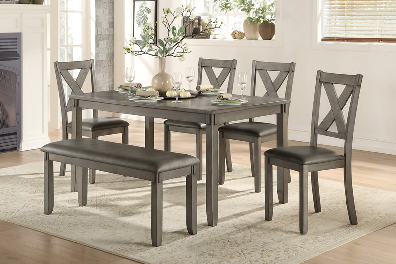 Holders Gray 6 - Piece Dining Set - DMV FurnitureDining Room Set